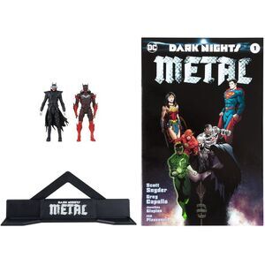 DC Direct - Dark Knights Metal #1 - Page Punchers - Batman who Laughs & Red